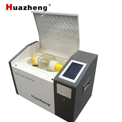 HZJQ-X1 Taşınabilir Transformatör İzolasyon Yağı BDV Test Cihazı